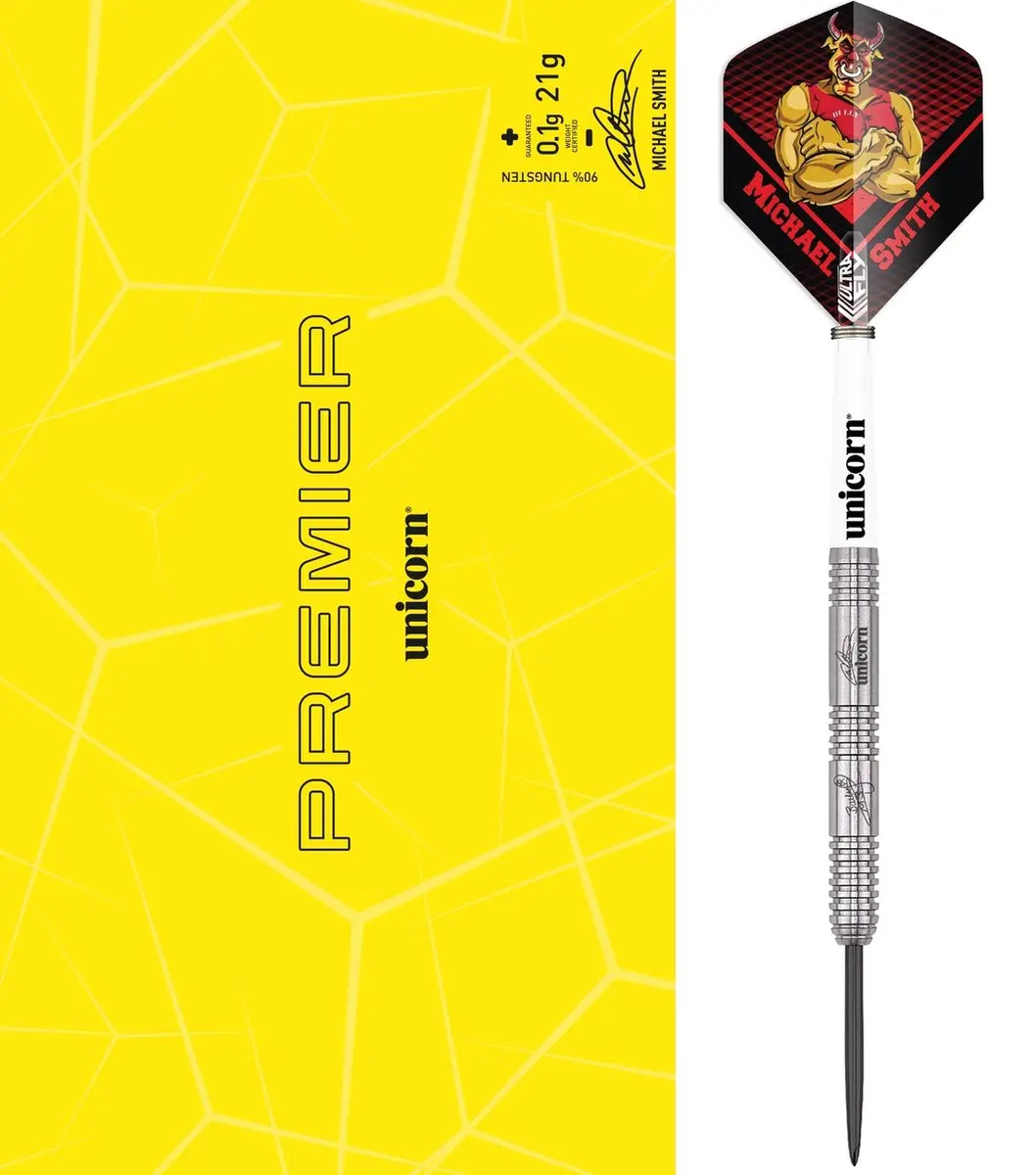 Unicorn Premier Michael Smith 90% Dartpijlen 24g