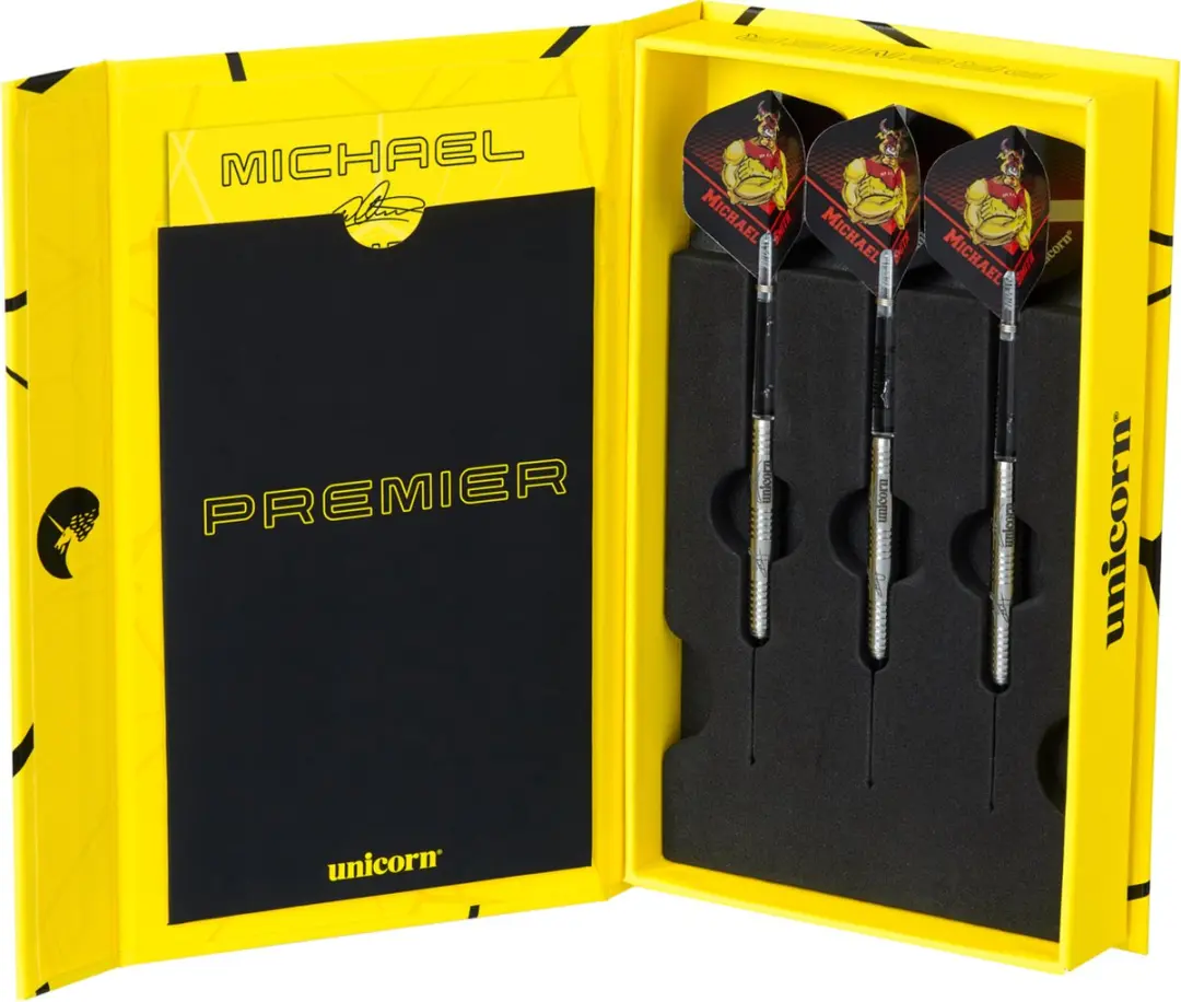 Unicorn Premier Michael Smith 90% Dartpijlen 24g - 3 Stuks