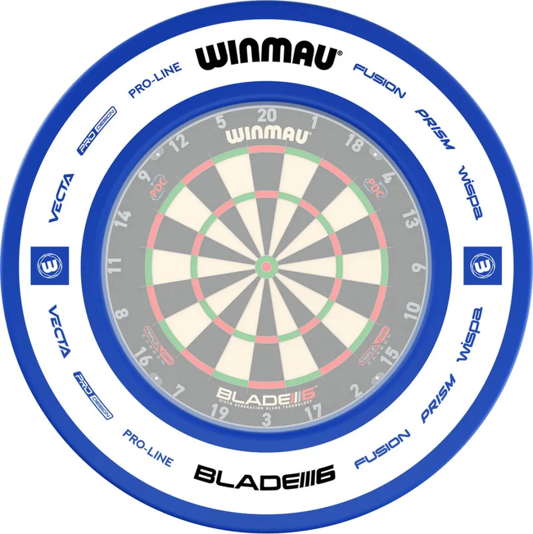 Winmau Pro Line Blade 6 2.0 Dartbord - Blauw/Wit