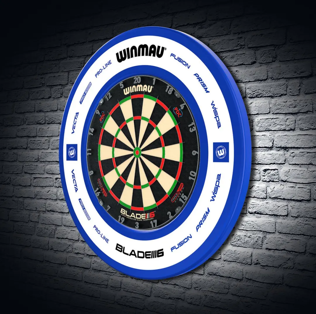 Winmau Pro Line Blade 6 2.0 Dartbord - Blauw/Wit