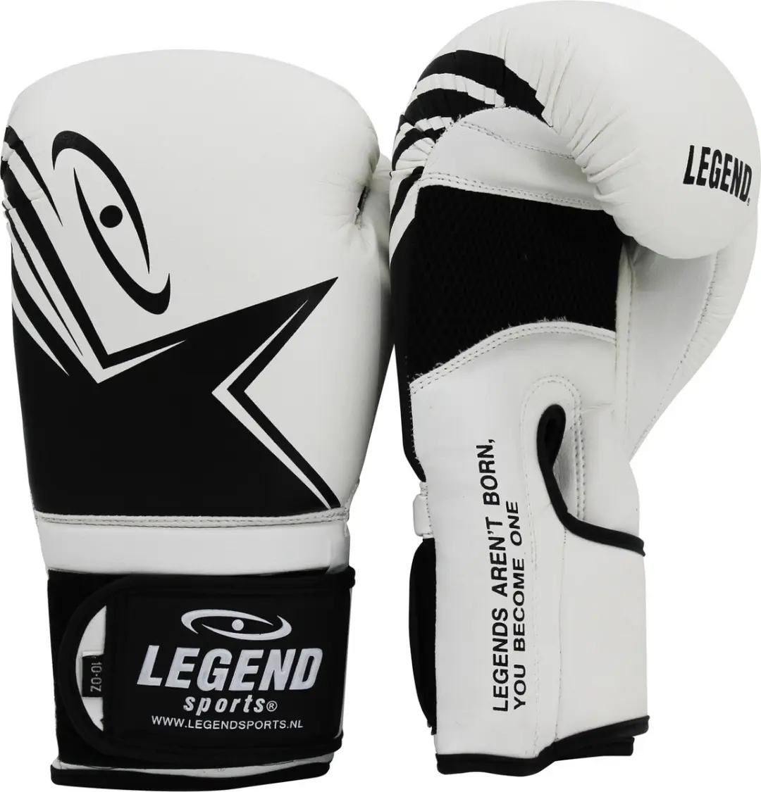 Legend EcoFIT Bokshandschoenen 8 oz - Wit - afbeelding 6 van 6