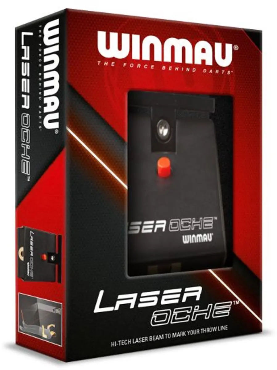 Winmau Laser Oche - Zwart