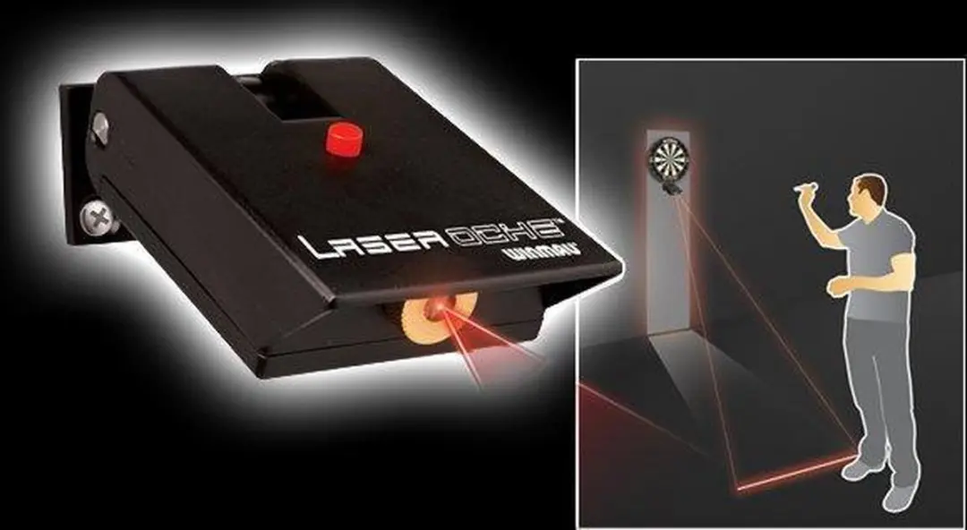 Winmau Laser Oche - Zwart