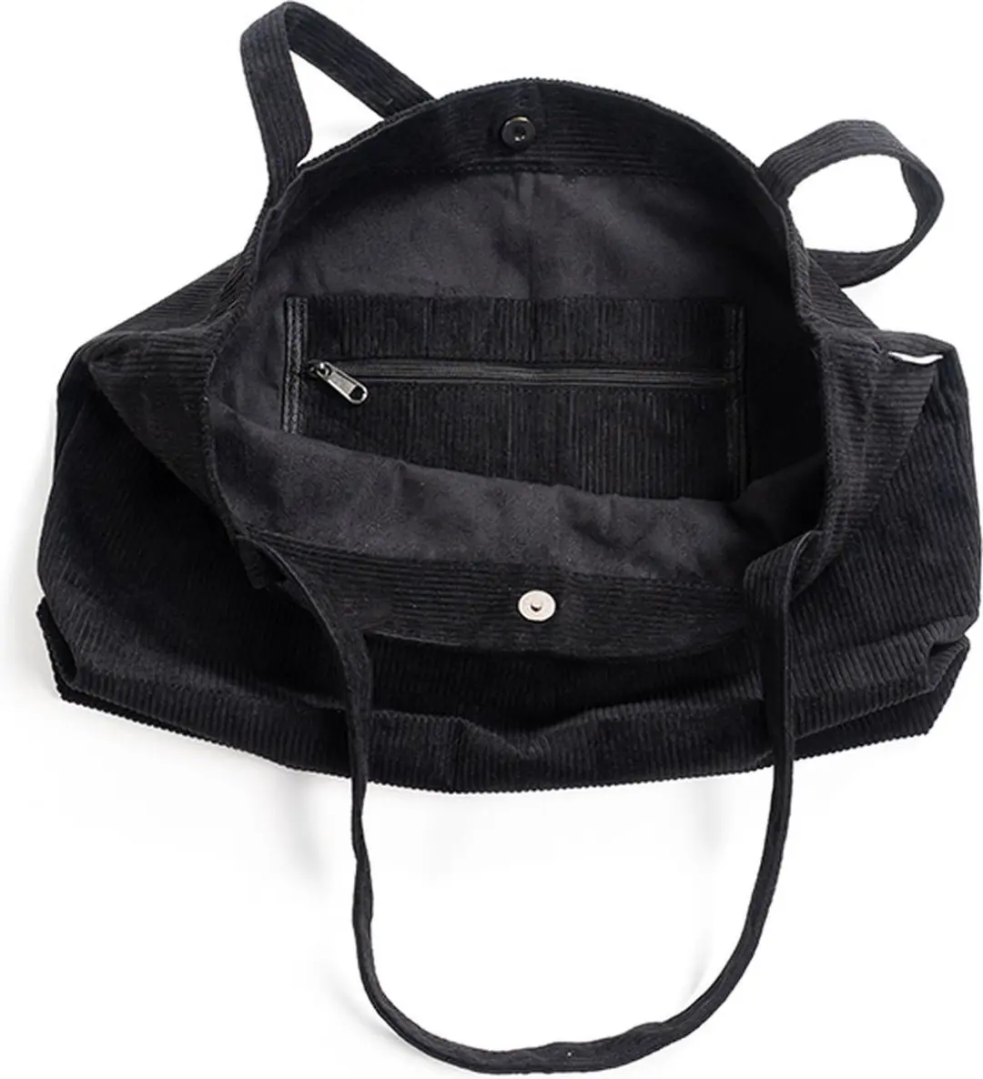 Monnq Totebag Romy - Zwart