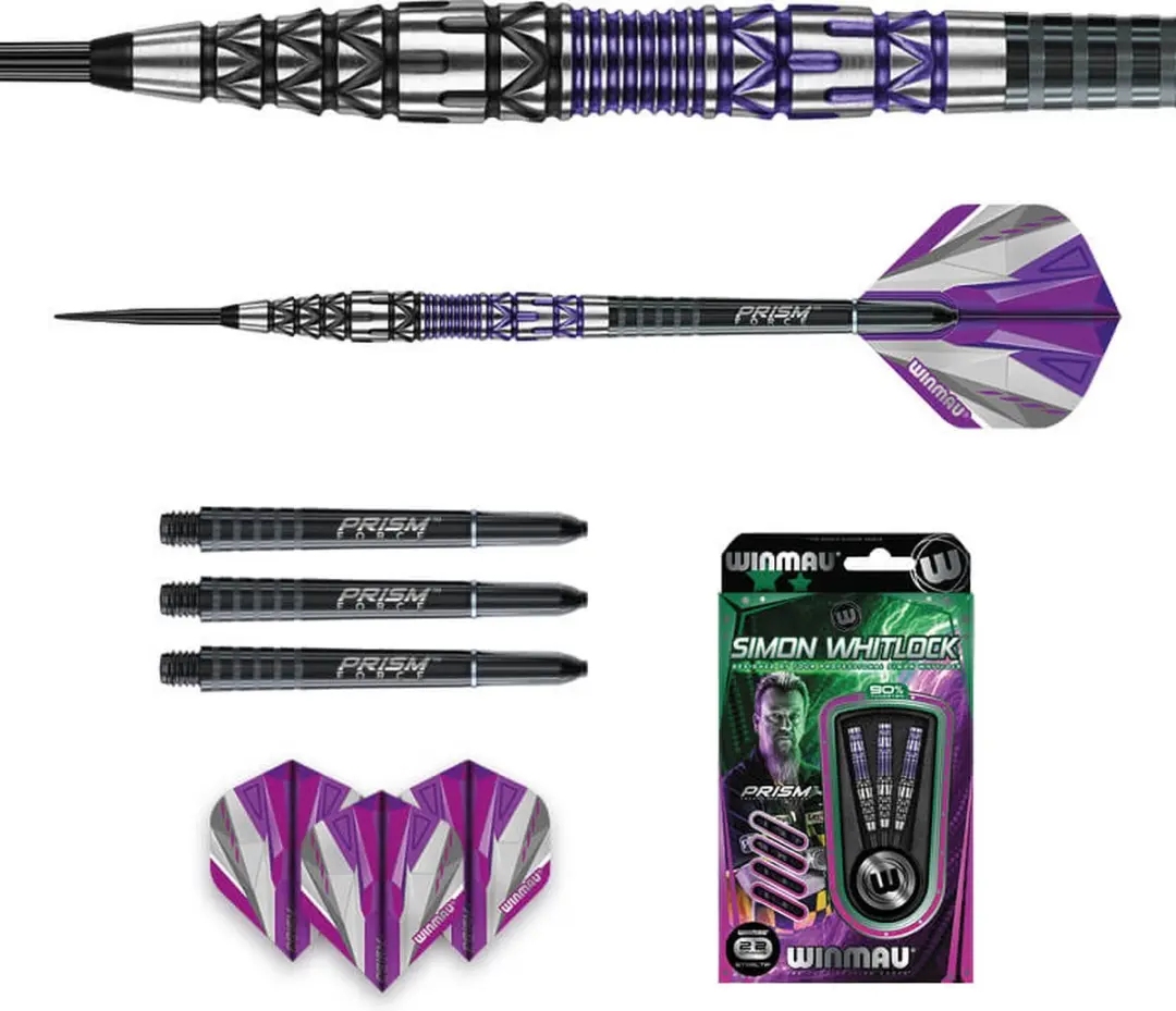 Winmau Simon Whitlock 90% Special Edition Dartpijlen - 3 Stuks