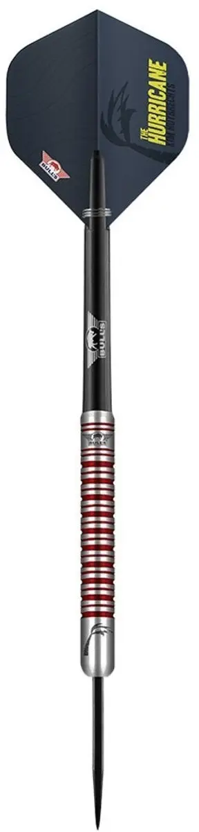 Bull's Kim Huybrechts The Hurricane Dartpijlen 24g - 3 Stuks - afbeelding 6 van 6