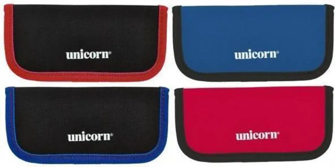 Unicorn Midi Velcro Case UN-46221 - Rood/Zwarte rand