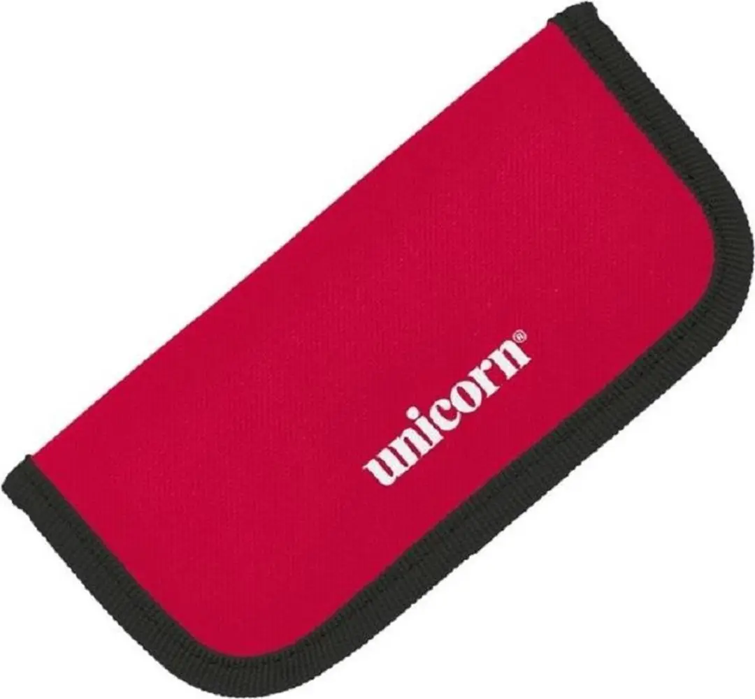 Unicorn Midi Velcro Case UN-46221 - Rood/Zwarte rand