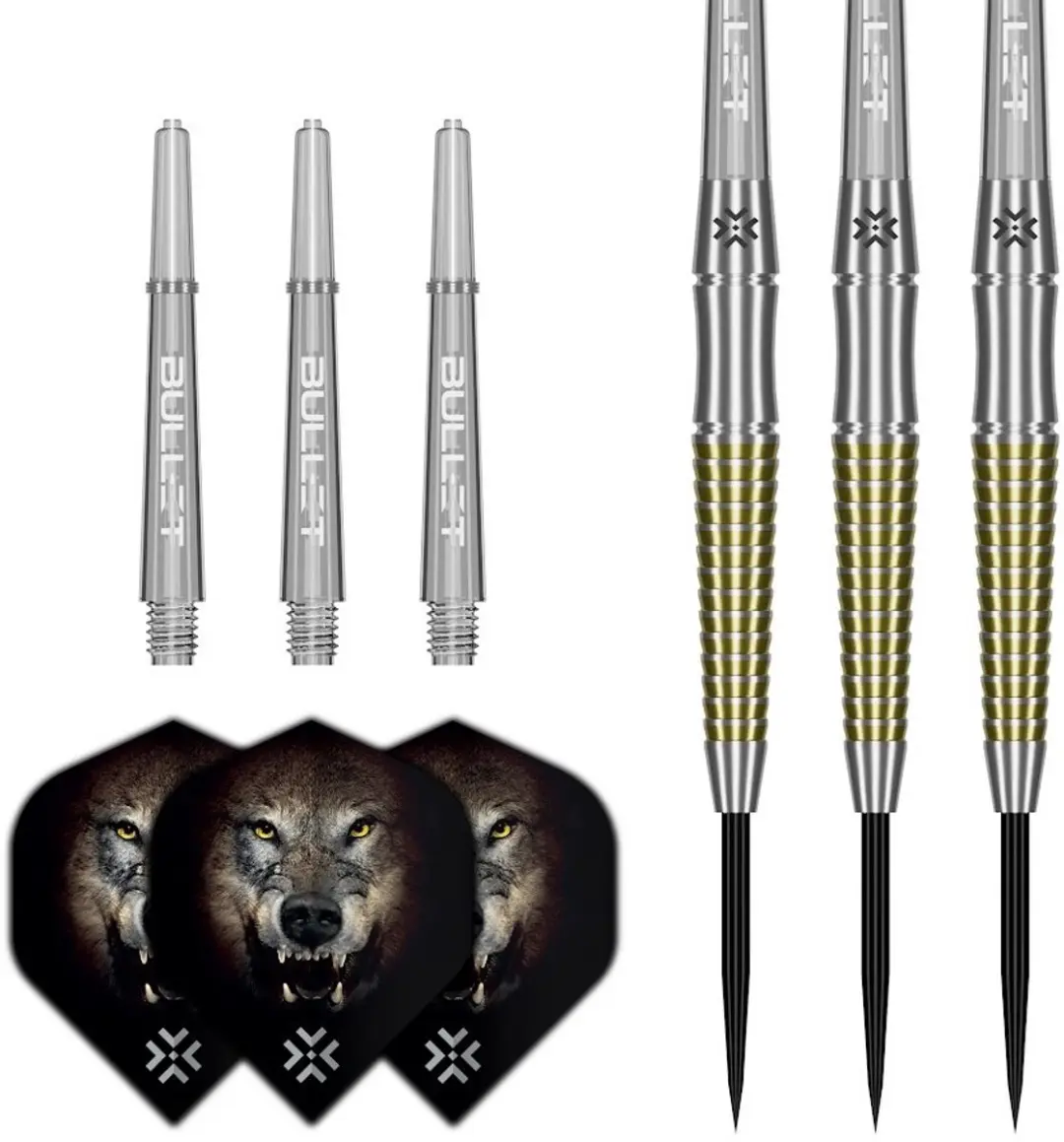 Bullet Fang 90% Dartpijlen - 3 Stuks - Geel
