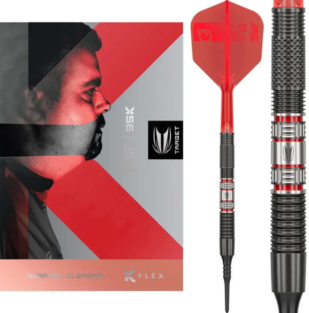 Target Gabriel Clemens 95K Soft Tip Dartpijlen