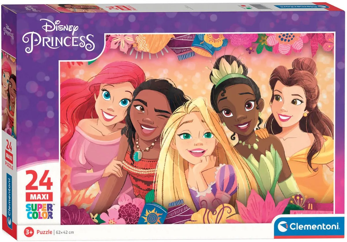 Clementoni Disney Princess Puzzel 24 Maxi Stukjes