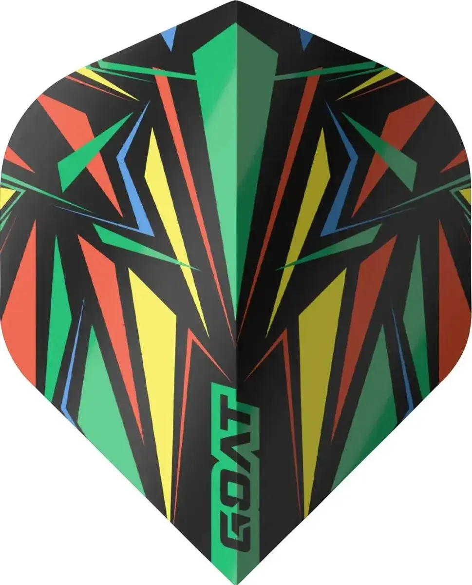 goat Athlete Green NO2 Dart Flights GD7005170 - 3 Stuks