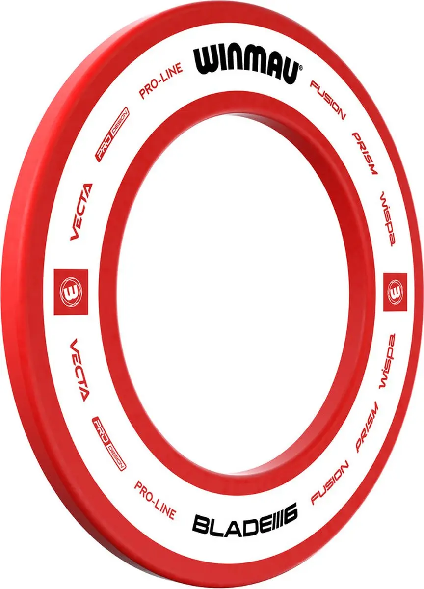 Winmau Pro Line Blade 6 2.0 Dartbord - Rood/Wit