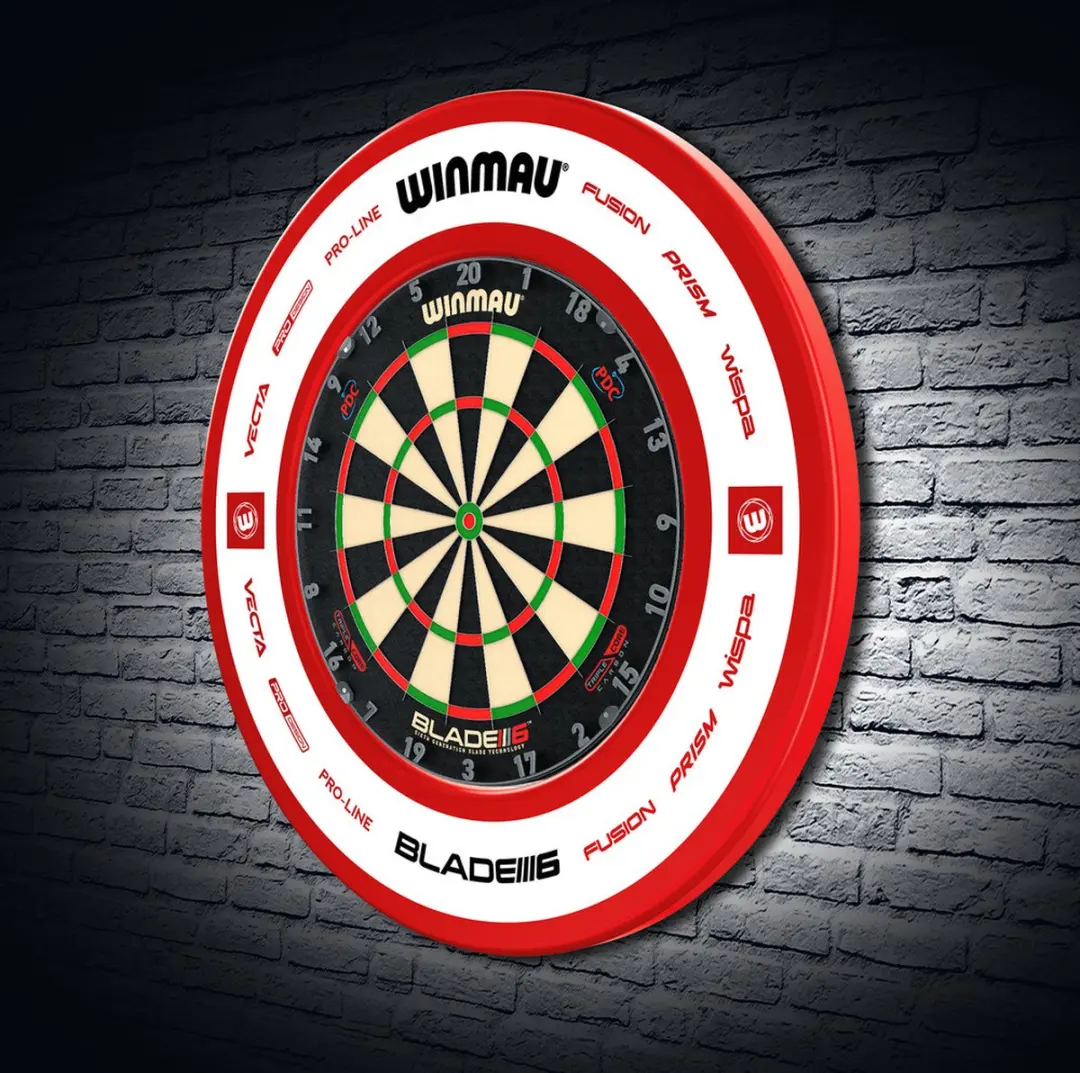 Winmau Pro Line Blade 6 2.0 Dartbord - Rood/Wit