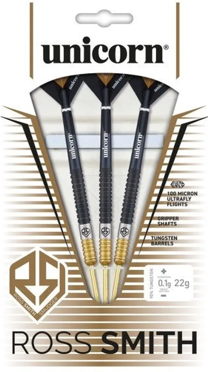 Unicorn Ross Smith Two Tone 90% Dartpijlen - 3 Stuks