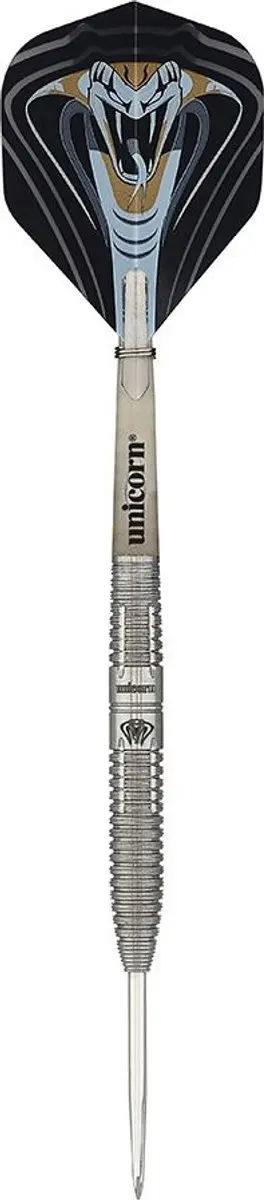 Unicorn Maestro Jeffrey de Zwaan Dartpijlen 25g - 3 Stuks - Zilver