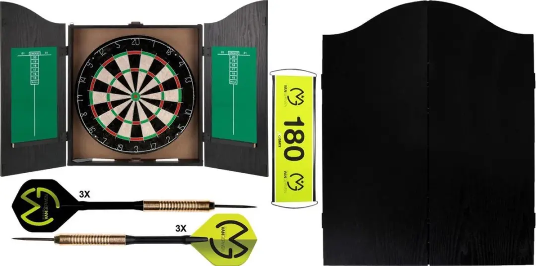 XQMax Michael van Gerwen Dartkabinet