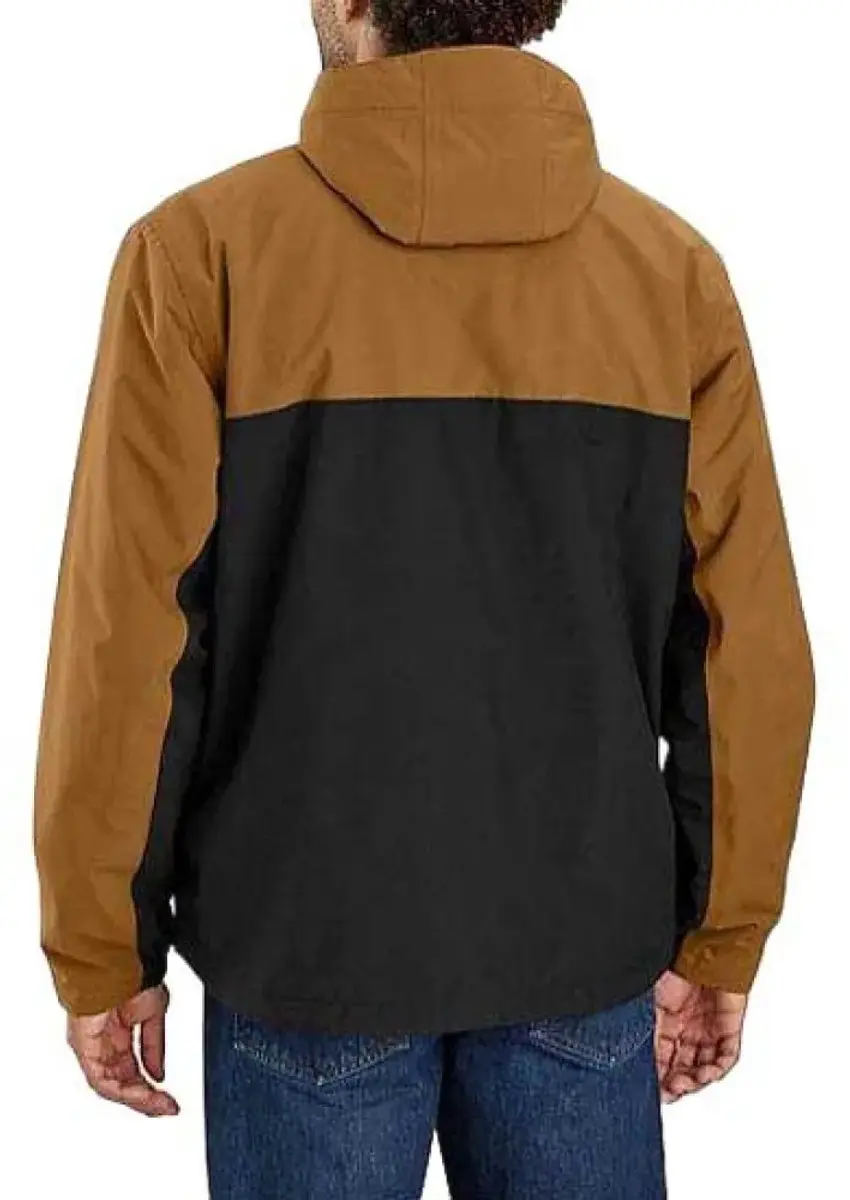 Carhartt Monterey Regenjas XL - Bruin/Zwart
