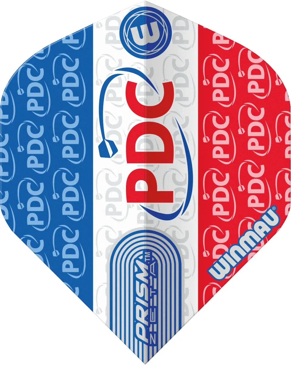 Winmau Prism Zeta PDC V5 Dart Flights - 3 Stuks