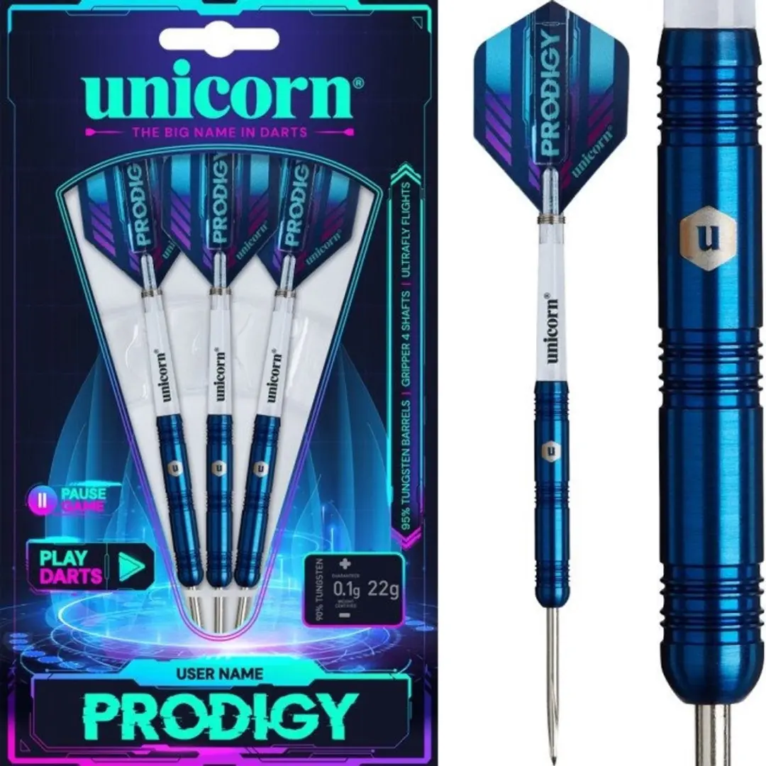 Unicorn Prodigy S1 Dartpijlen 95%