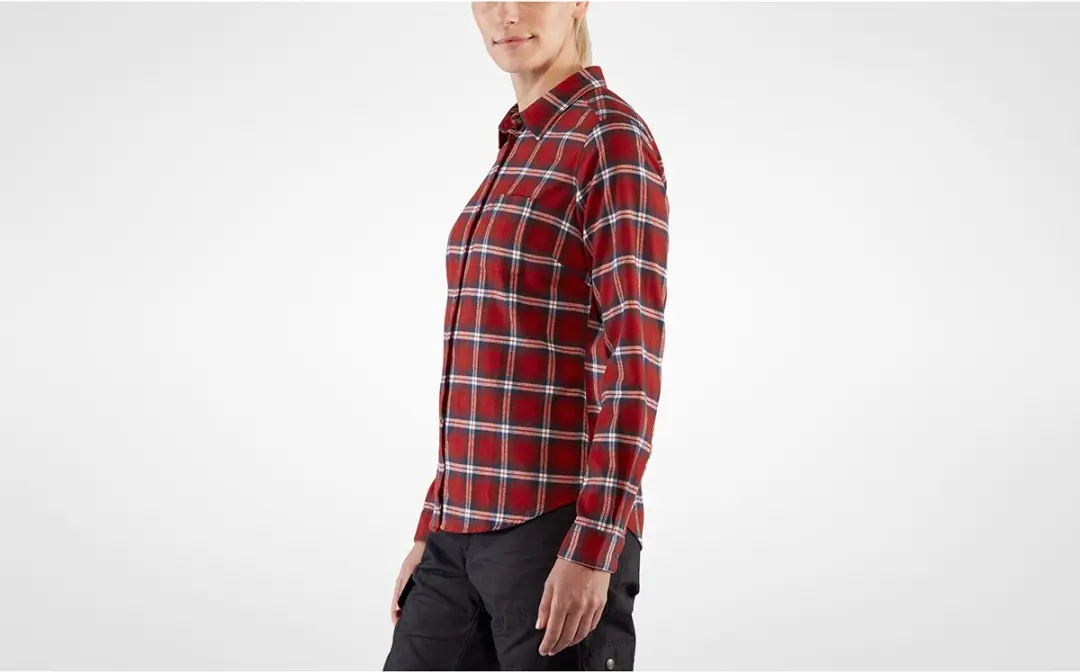 Fjällräven Övik Flannel Shirt M - Meerkleurig