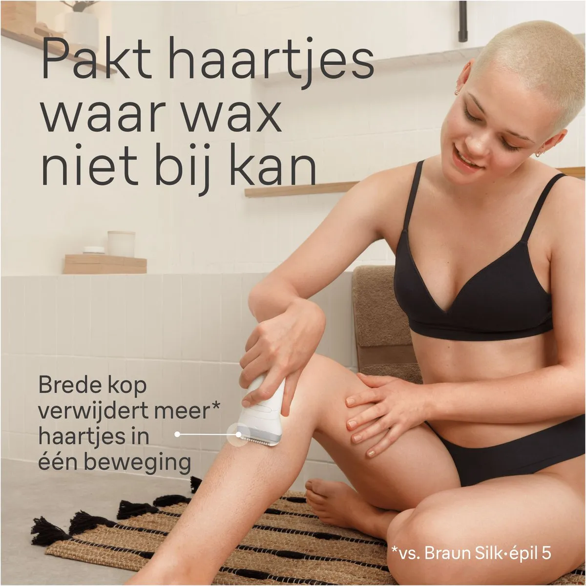 Braun Silk·épil 7 7-441 Epilator - 3 Opzetstukken - Wit/Zilver