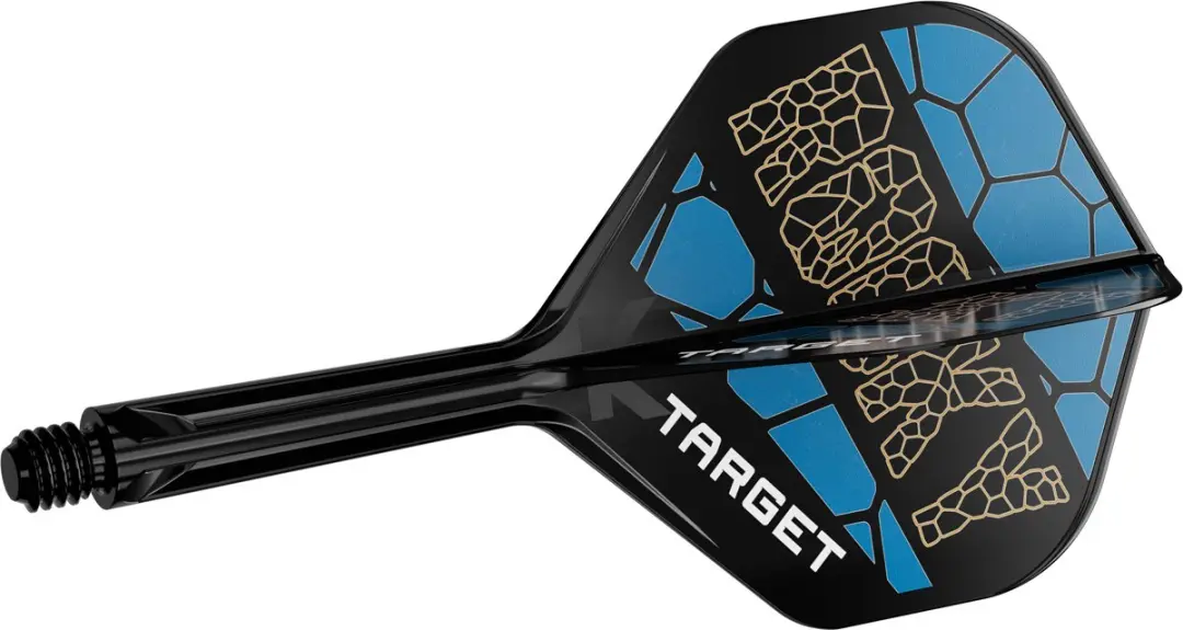Target K-Flex Josh Rock NO2 Dart Flights - 3 Stuks - Blauw/Zwart