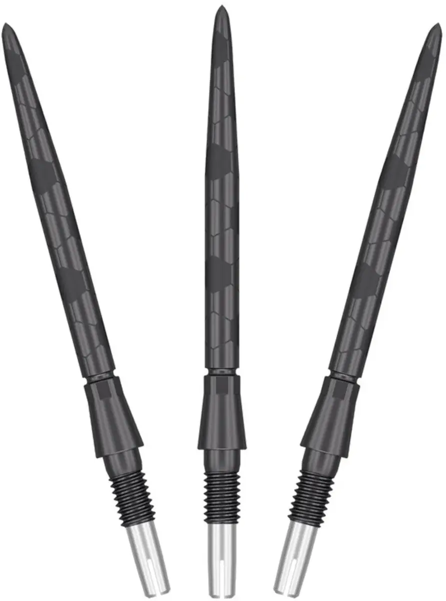 Target Swiss Points Storm Onyx Black 35mm - 3 Stuks