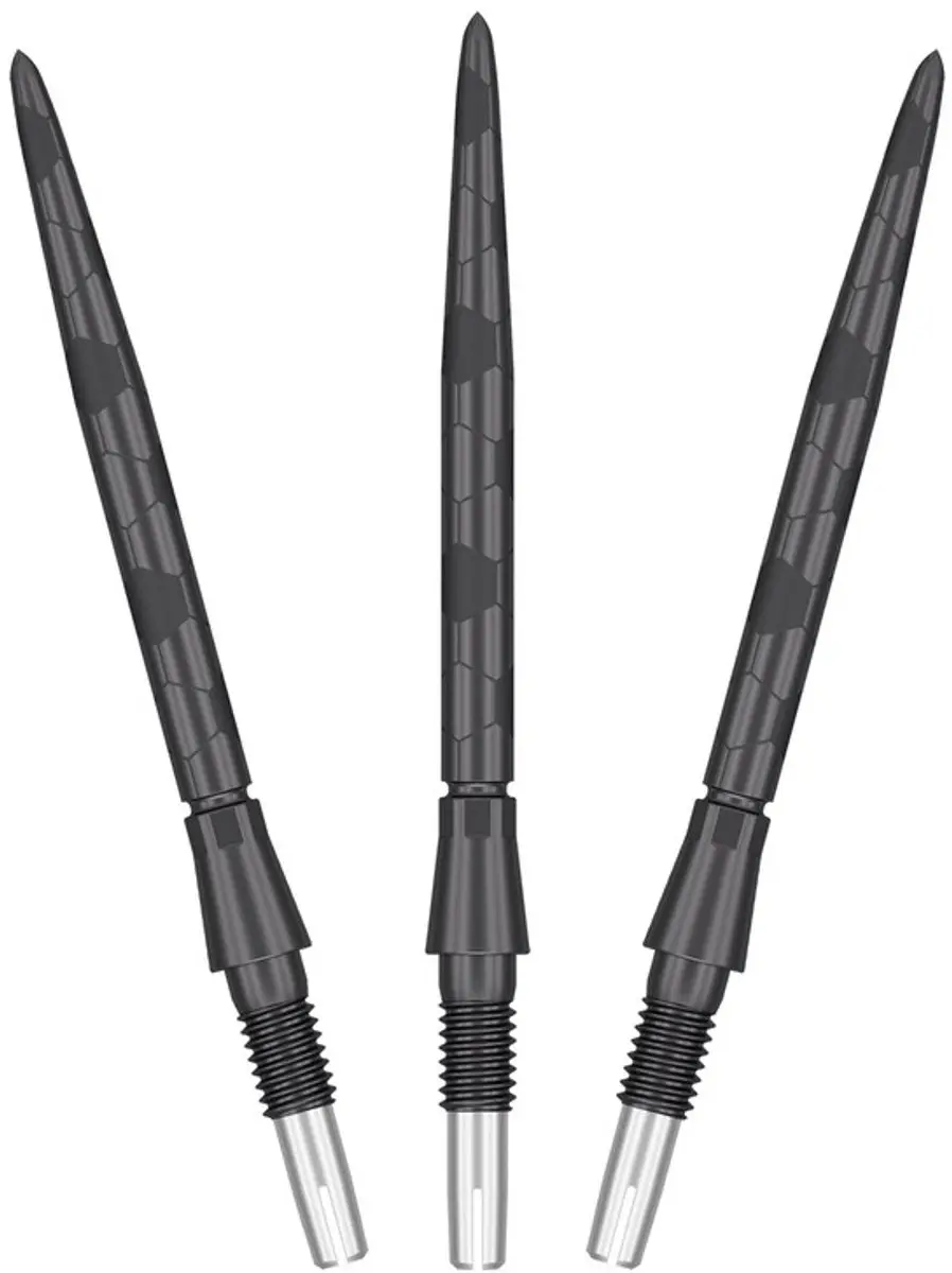 Target Swiss Points Storm Onyx Black 35mm - 3 Stuks