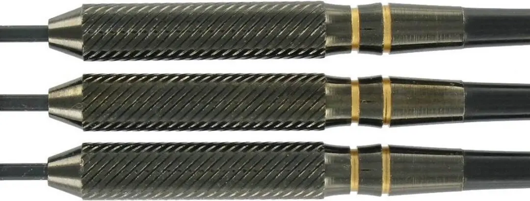 Bull's Black Jack Brass Gold Dartpijlen - 3 Stuks