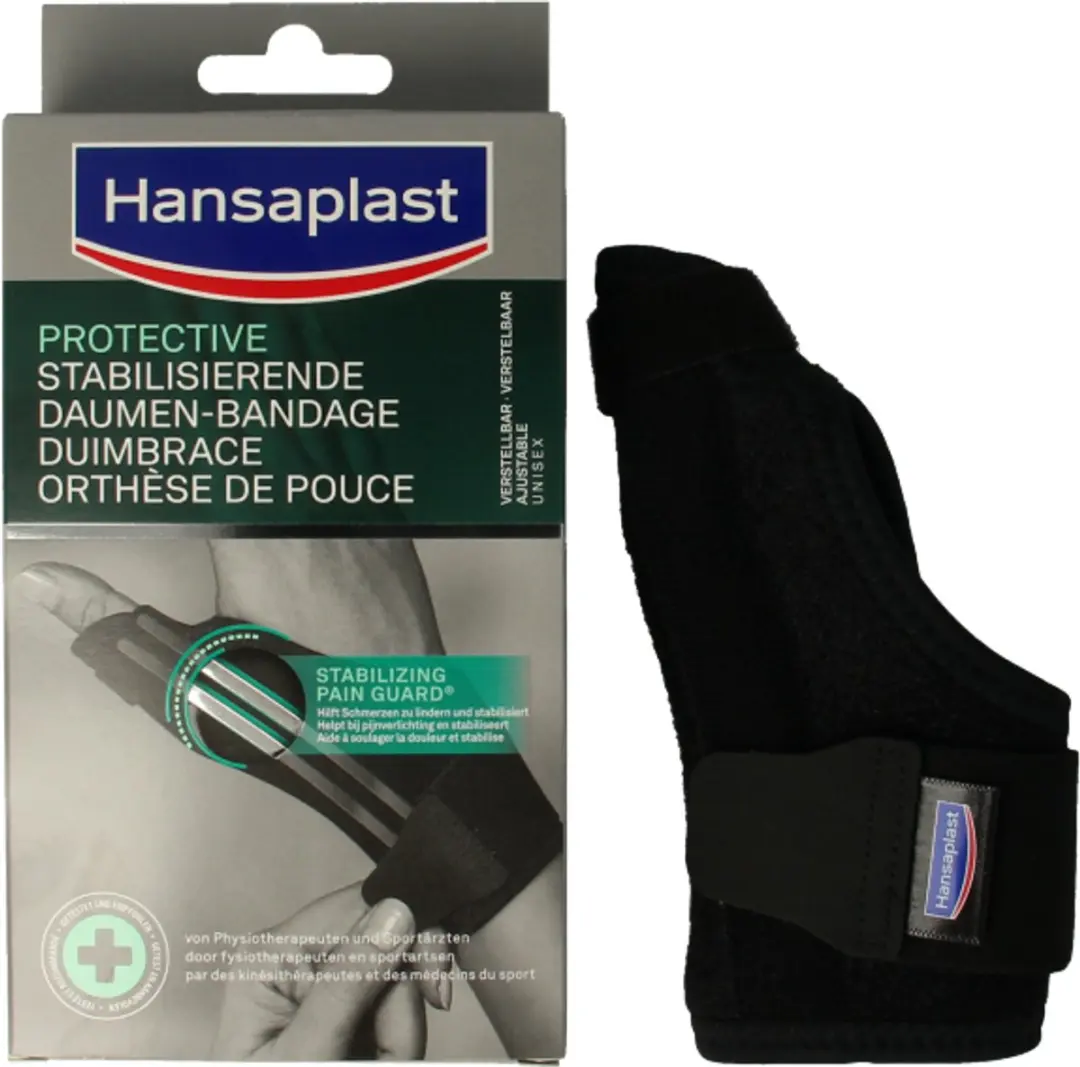 Hansaplast Protective Duimbrace - One Size - Grijs