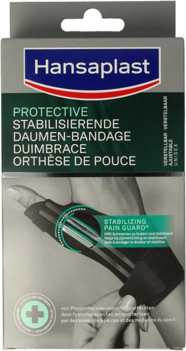 Hansaplast Protective Duimbrace - One Size - Grijs