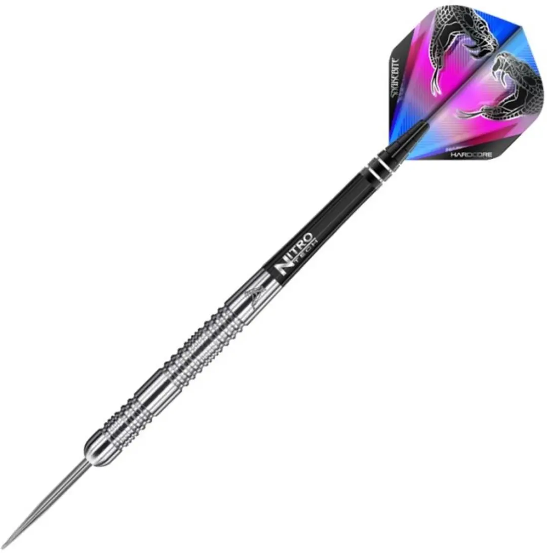 Red Dragon Peter Wright 85% Snakebite 11 Dartpijlen - 3 Stuks - Zilver - afbeelding 6 van 6