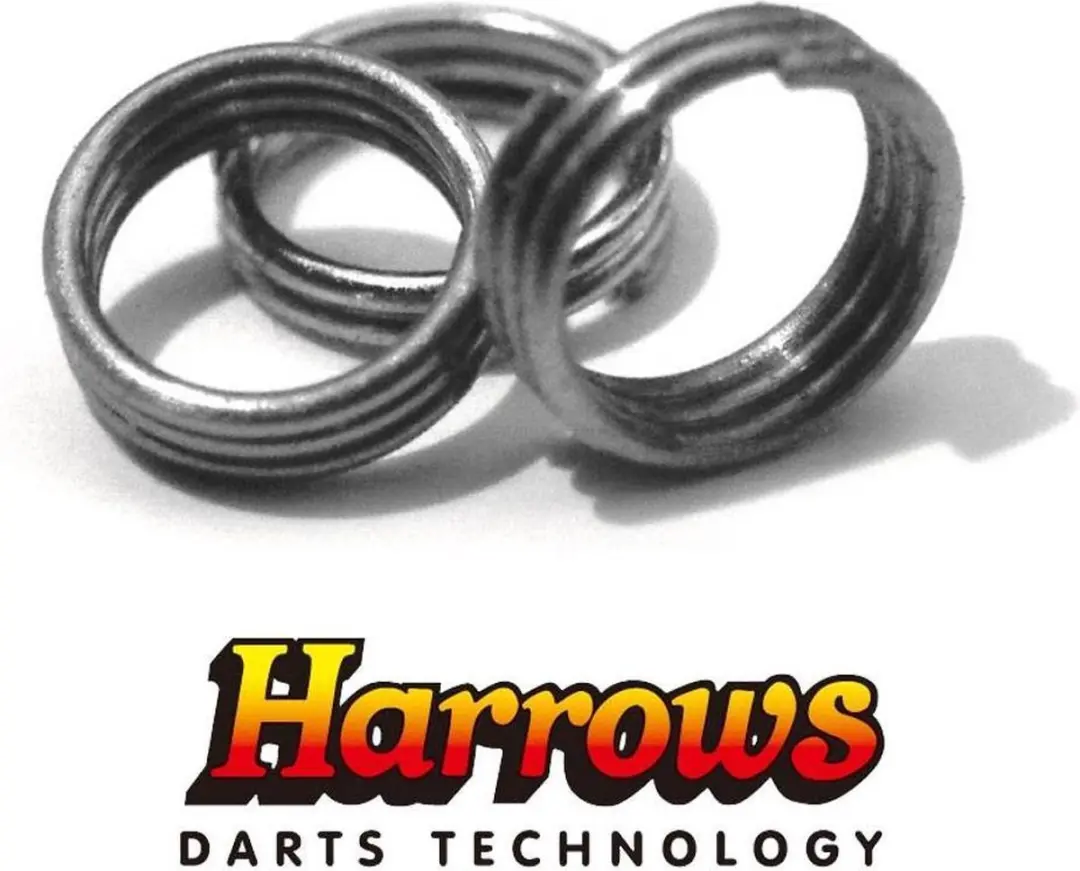 Harrows Ringgrips Nylon Shaft 140490 - 3 Stuks - Zilver