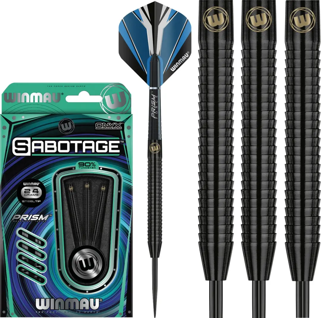 Winmau Sabotage Onyx Dartpijlen