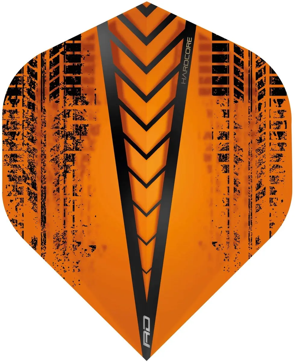 Red Dragon Hardcore Radical Orange TF6333 Dart Flights