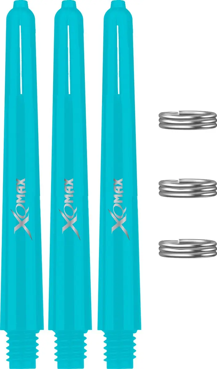 XQMax Dart Shafts Aqua41 - 15 Stuks - Inbetween