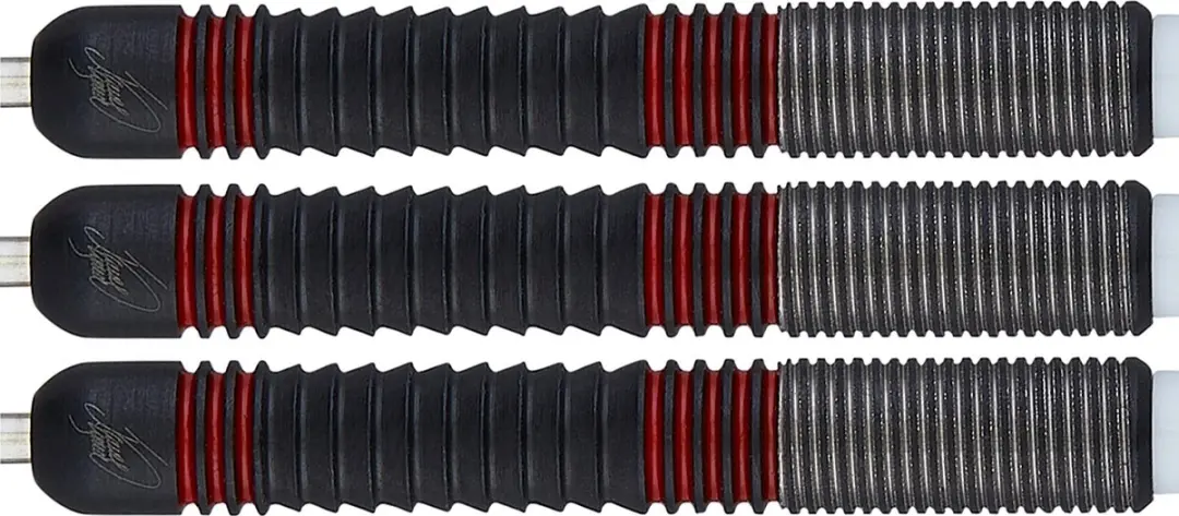 Unicorn James Wade The Machine 80% Dartpijlen - 3 Stuks - Rood/Zilver/Zwart