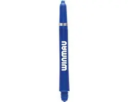 Winmau Dart Shafts Nylon Signature Blauw Medium - 6 Stuks
