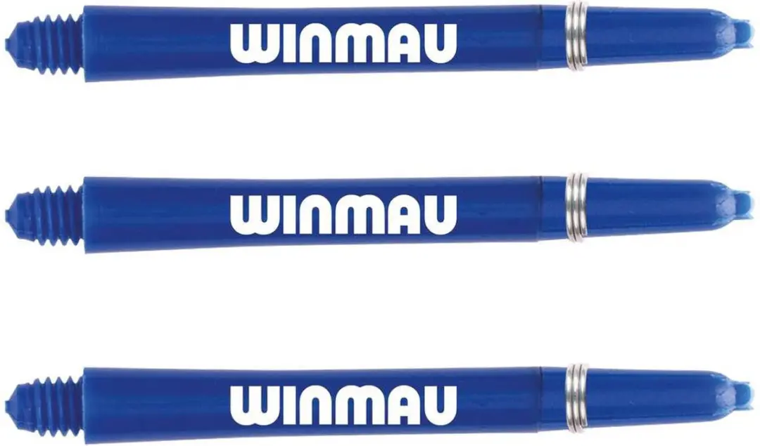 Winmau Dart Shafts Nylon Signature Blauw Medium
