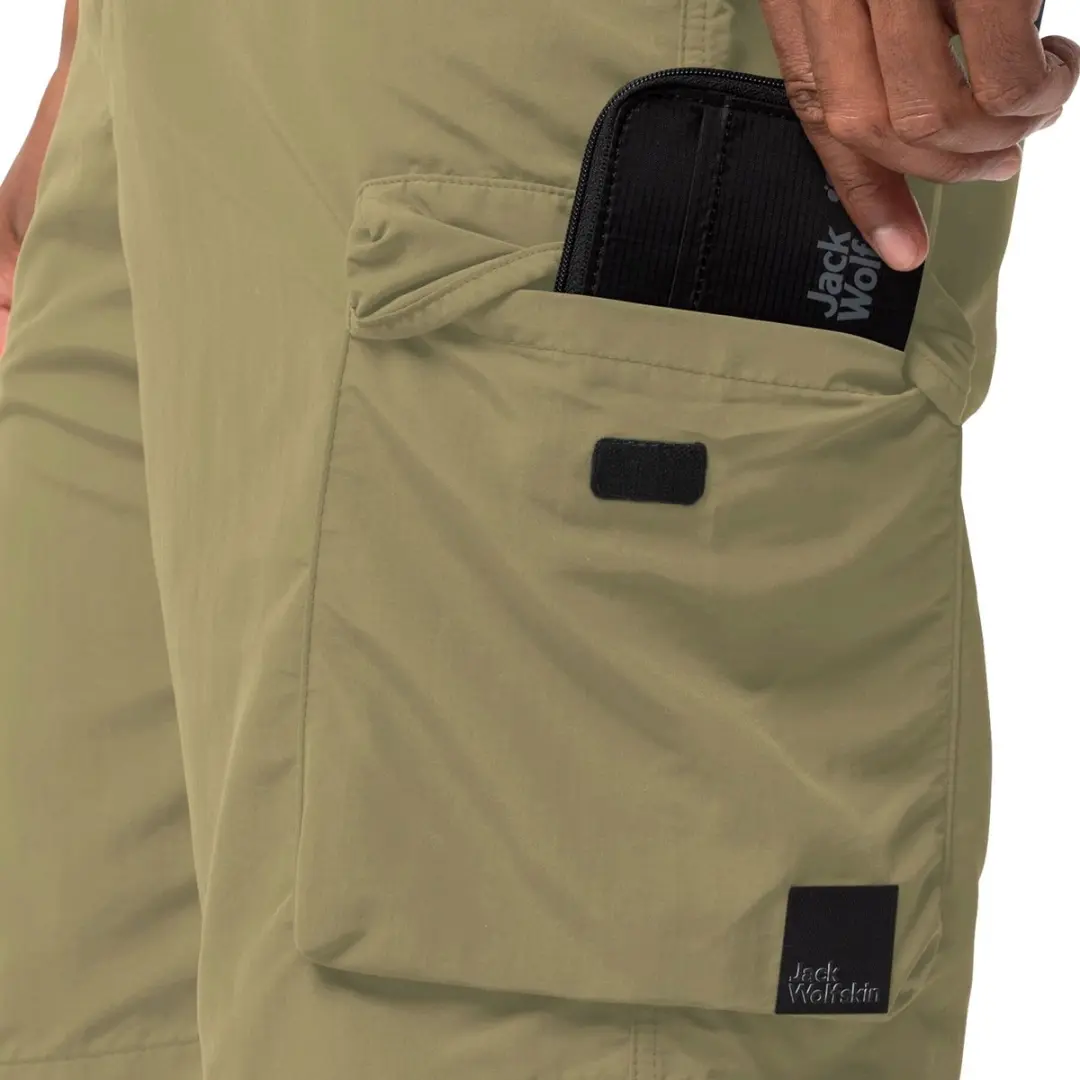 Jack Wolfskin Kalahari Cargo Short 50 - Groen