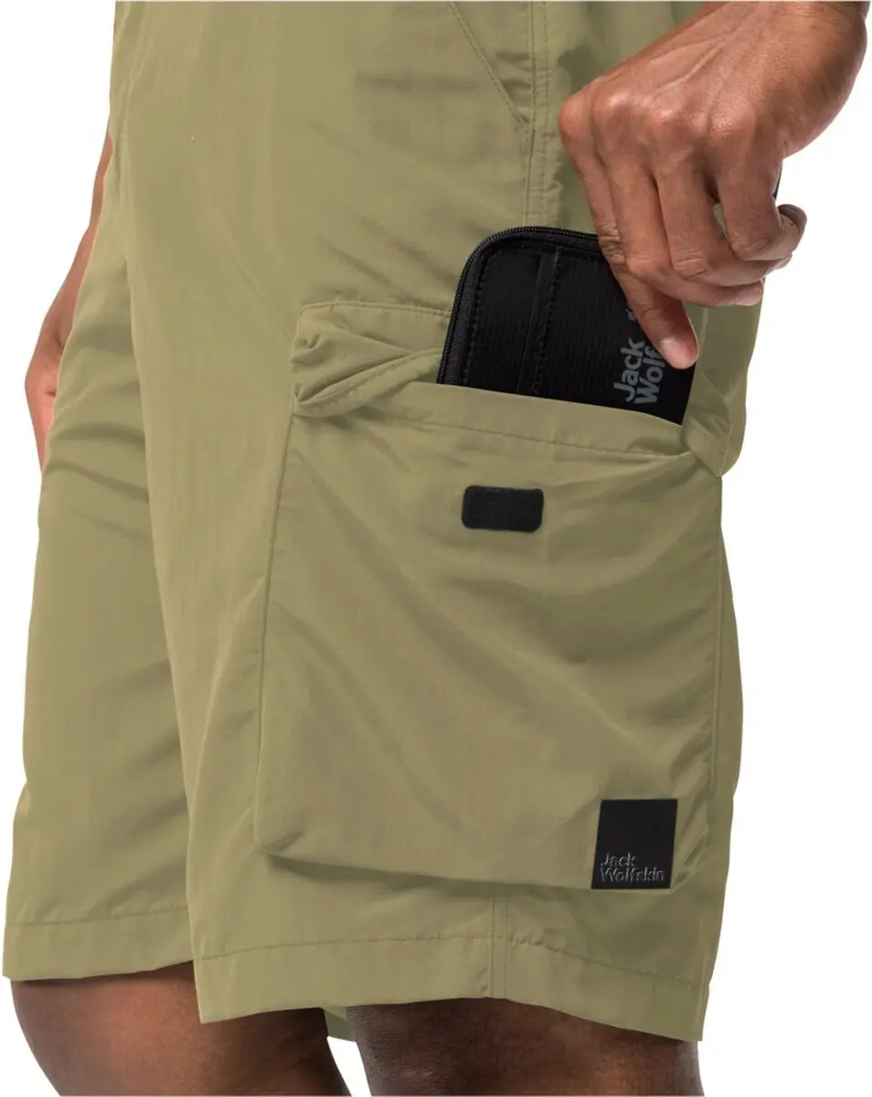 Jack Wolfskin Kalahari Cargo Short 50 - Groen