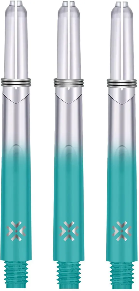 Bullet Shafts 48mm Blauw - 3 Stuks