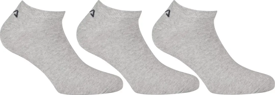 Fila Invisible Socks 3-Pack - Grijs