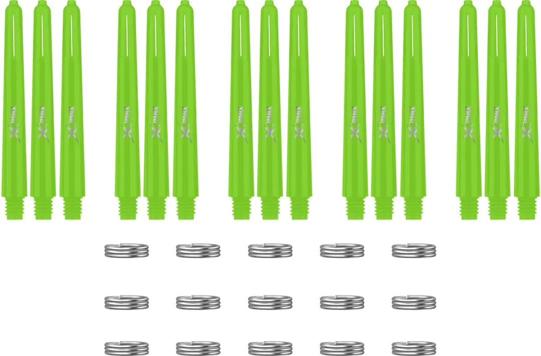 XQMax Dart Shafts Groen41