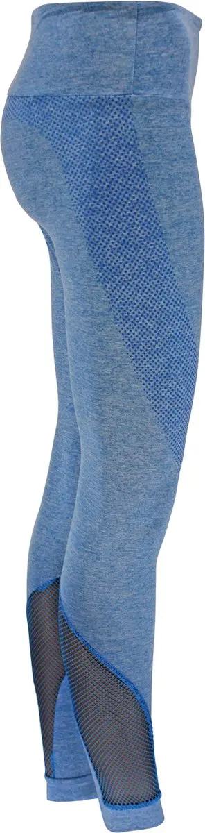 Legend Sportlegging Dames Mesh Blauw - L