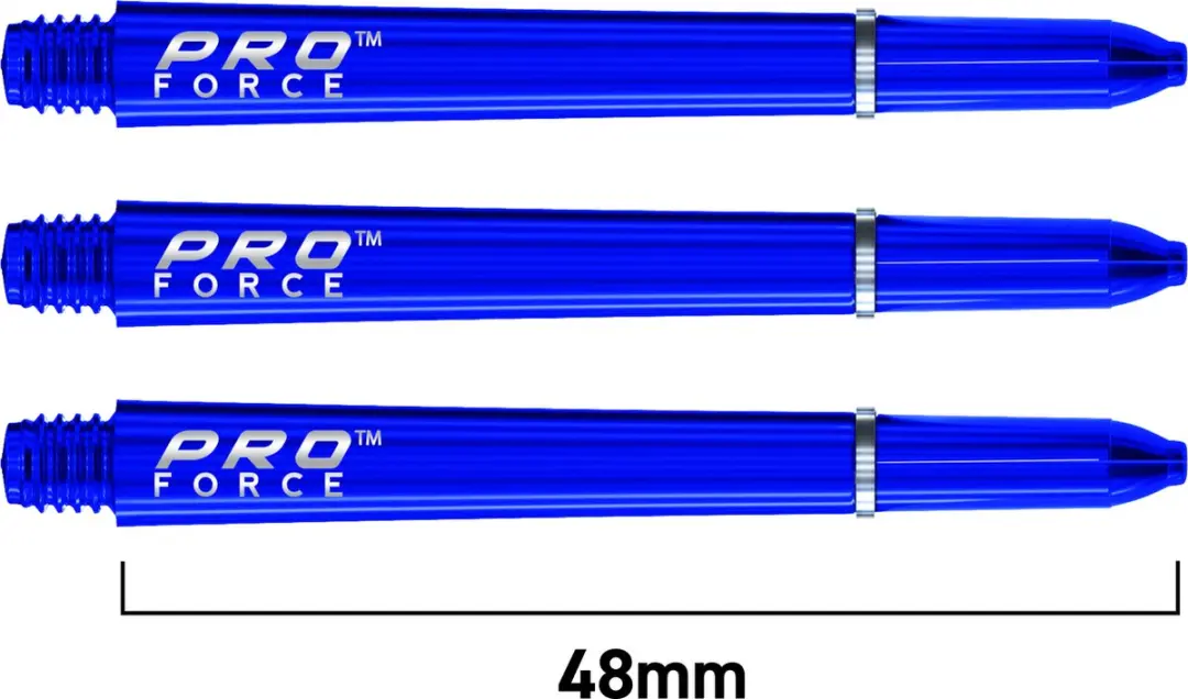 Winmau Pro Force Dartschachten Blauw - 3 Stuks