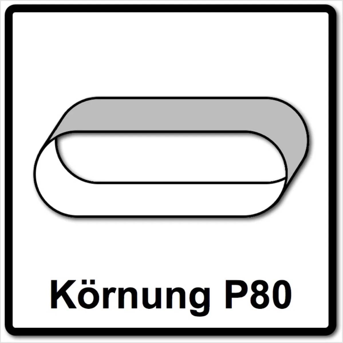 Festool Schuurbanden 75x533mm K80 Rubin II - 10 Stuks - afbeelding 6 van 6