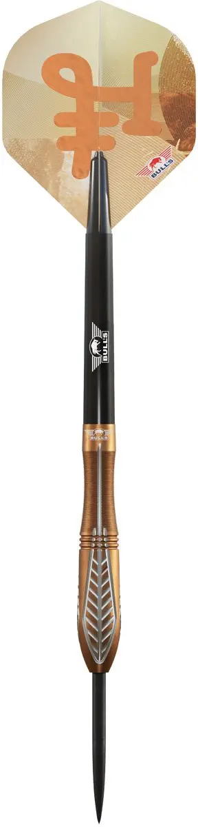 Bull's Bronzo Nova Dartpijlen 3 Stuks - Brons