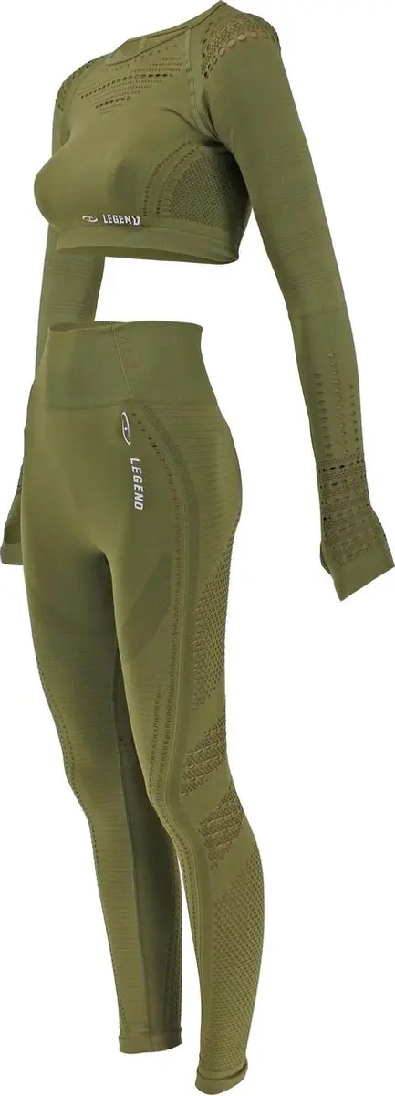 Legend Sport Legging Army Groen M